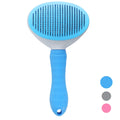 Self-Cleaning Pet Hair Removal Comb – Cat Slicker Brush & Dog Grooming Brush for Effective Fur Removal