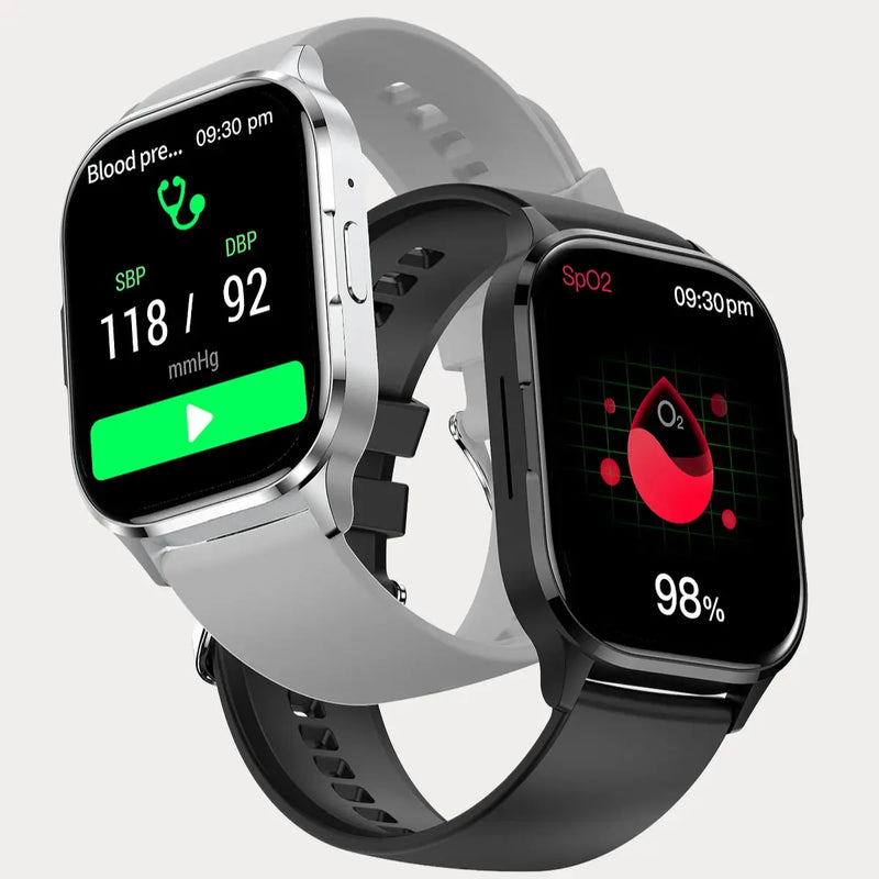 2024 2.01-Inch Couple's Smartwatch – Bluetooth Calling & Fitness Tracker