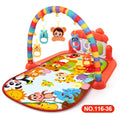 Baby Activity Gym Play Mat – Musical Multifunctional Fitness Frame & Educational Crawling Carpet