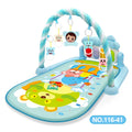 Baby Activity Gym Play Mat – Musical Multifunctional Fitness Frame & Educational Crawling Carpet